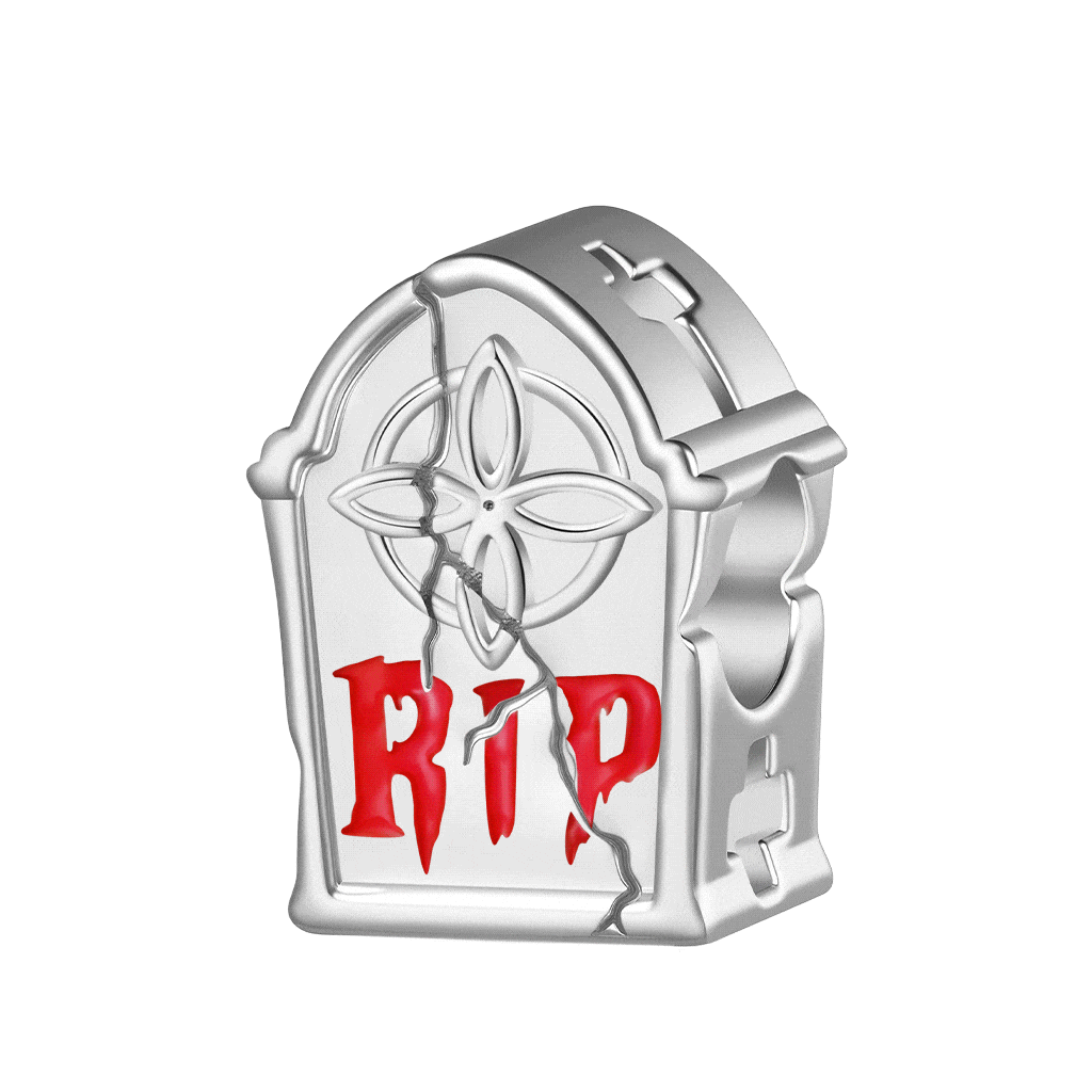 RIP Tombstone Charm