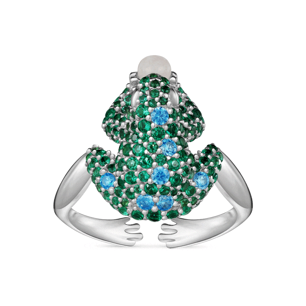 Creative Frog Open Ring
