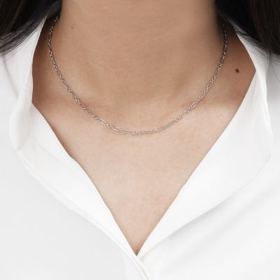 Simple Silver Necklace