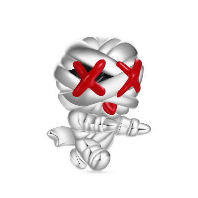 Bandaged Mummy Charm