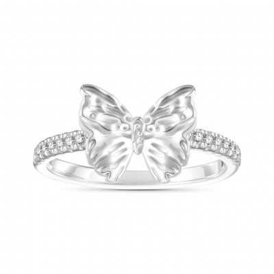 Butterfly Diamond Ring