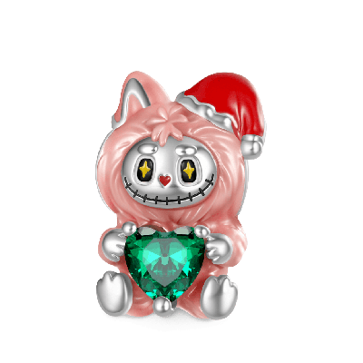 Little Monster Series Pink Toy Doll Charm