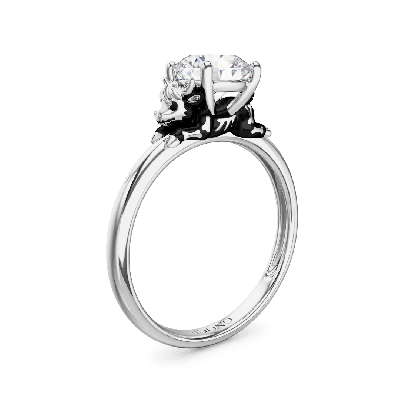 Skeleton Highland Cow Ring