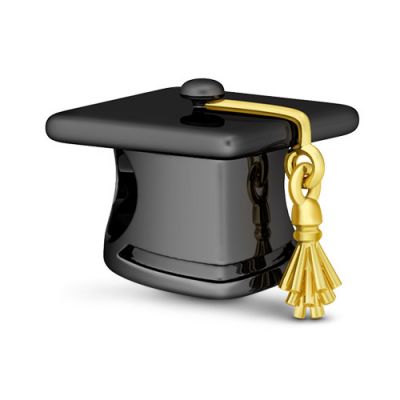 Academic Cap Charm