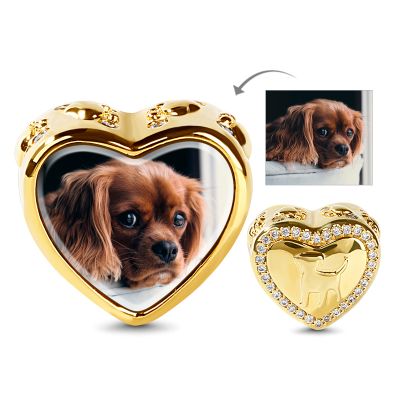 Puppy Photo Charm