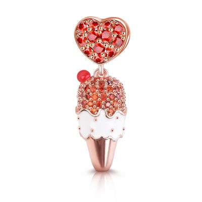 Cherry Ice Cream Pendant