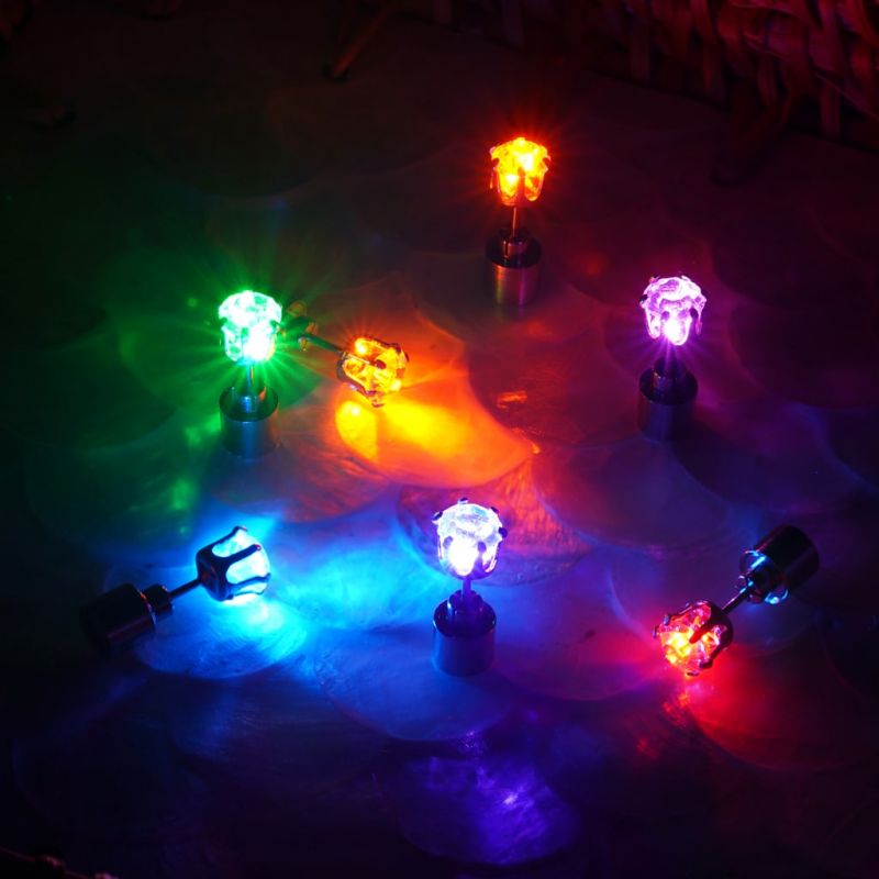 Led light up earrings hotsell