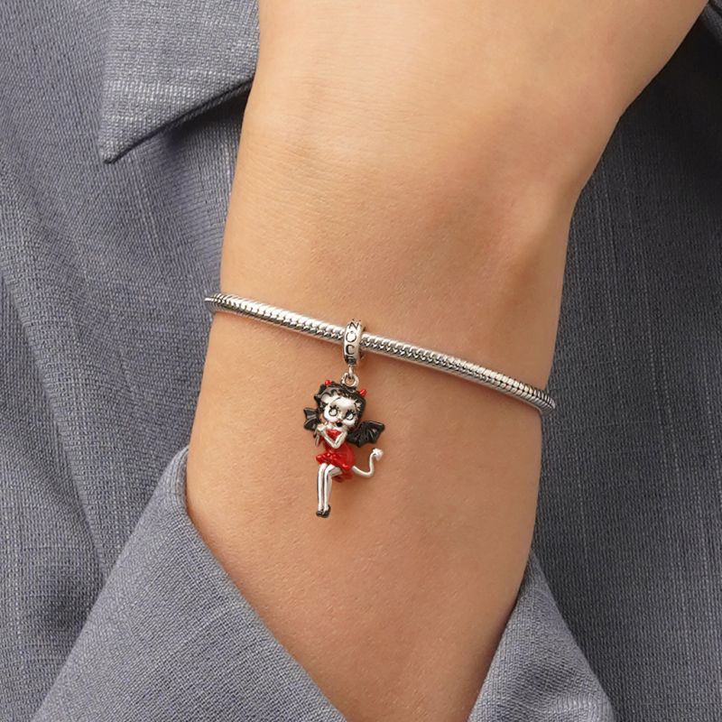 Gnoce Halloween Little Devil Betty Boop Charm for Bracelet gnoce