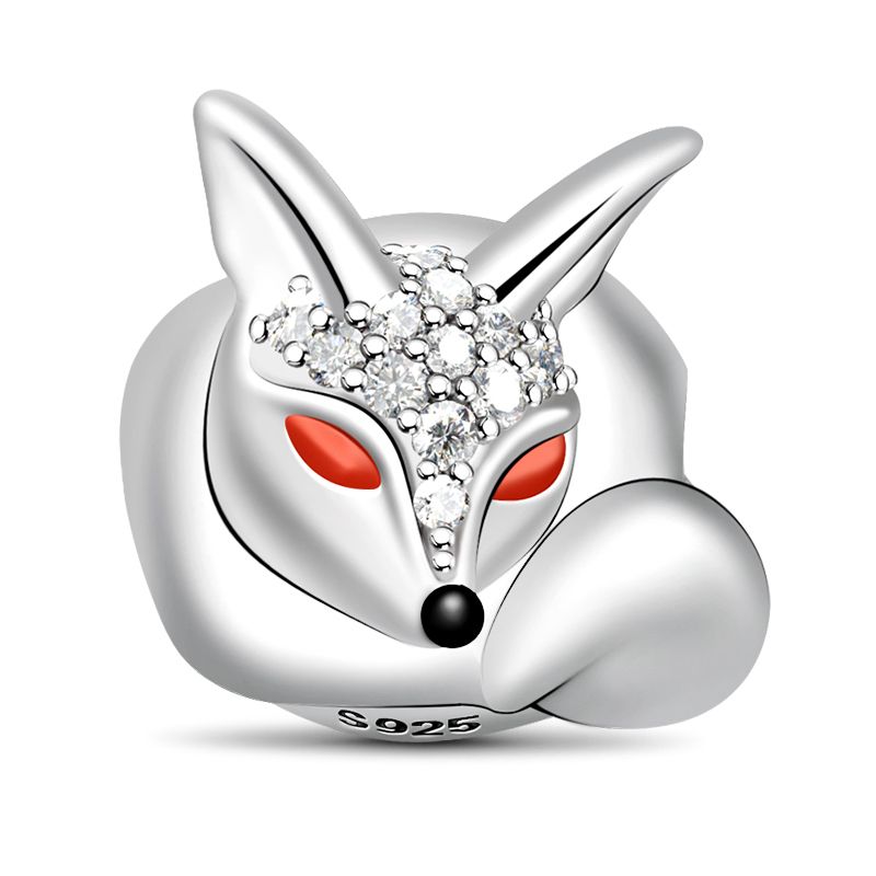 Silver fox charm clearance